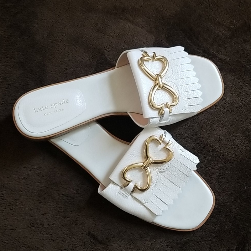 🌞KATE SPADE Postiano Leather Sandal👡